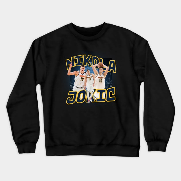 Nikola Jokic Crewneck Sweatshirt by Sun From West